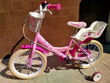 bicicletta bambina con rotelline