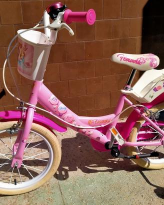 bicicletta bambina con rotelline