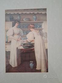 Quadro stampa "Blue and White"