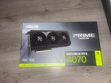 Nvidia 4070 asus, triple fan