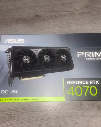 Nvidia 4070 asus, triple fan