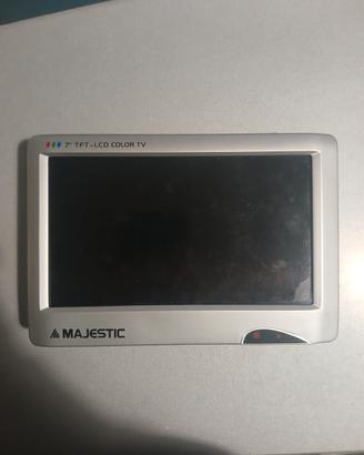 Lcd color tv 7 pollici