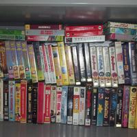 lotto 75 VHS originali videocassette