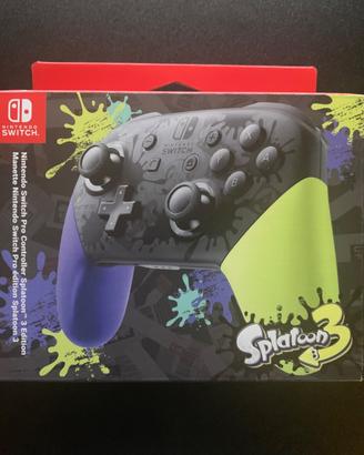 Pro controller Splatoon Edition
