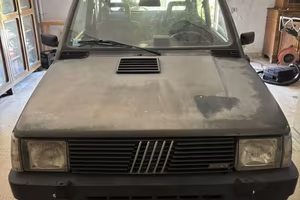 Fiat Panda 4x4 Sisley 1989, ASI, con ricambi