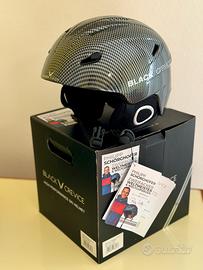 Casco da sci nuovo black Crevice taglia S