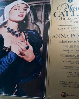 LP Callas vari...Cofanetto  Del Monaco/Verdi