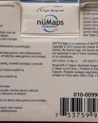 Navigatore Garmin Nuvi 40