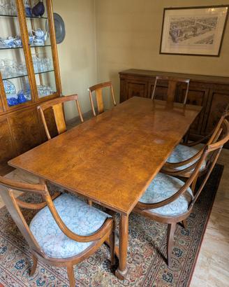 Sala da pranzo in radica