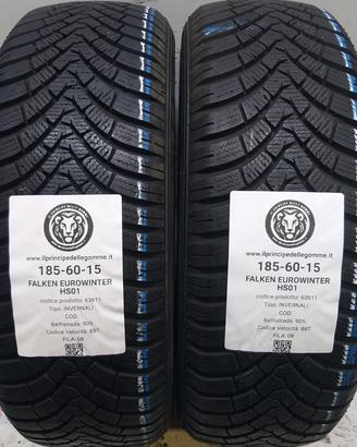 2 GOMME 185 60 15 FALKEN A63611