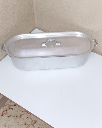 Pesciera Ovale in alluminio 