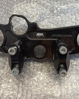 piastra abm con riser per Suzuki gsxr 600/750/1000