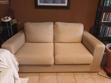 Divano 2 posti sfoderabile