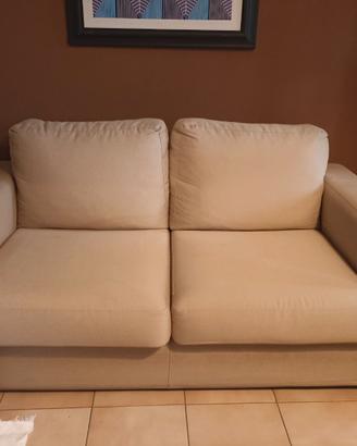 Divano 2 posti sfoderabile