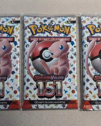 Scarlatto e Violetto - 151  3 buste
3 bust sealed