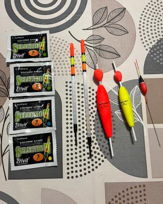 Lot Galleggianti da pesca vari grammi + Starlingt