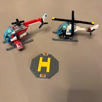 Lotto 2 Elicotteri LEGO City (Polizia & Soccorso)