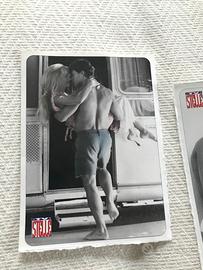 Cartolina "TV STELLE" in bianco e nero