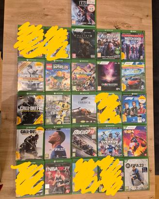 Lotto 18 Giochi Xbox Series X/S e Xbox One