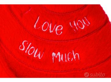 Peluche Lumaca 20 cm Love You Slow Much per Innamo