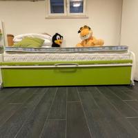 Letto e scrivania Moretti compact