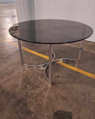 Tavolo rotondo vintage design Vittorio Introini