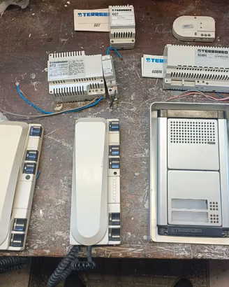 Kit citofono Terraneo Bticino Tersystem serie 600