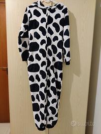 Pigiama pile a tema mucca 