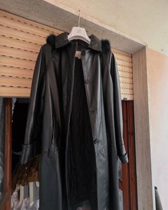 Cappotto vera pelle di volpe