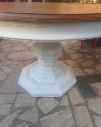 tavolo allungabile shabby chic 