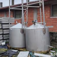 Cisterne inox cereali liquidi tramogge