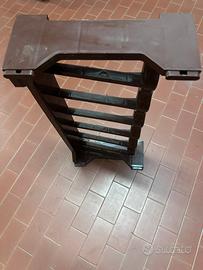 Cantinette porta bottiglie in PVC marrone