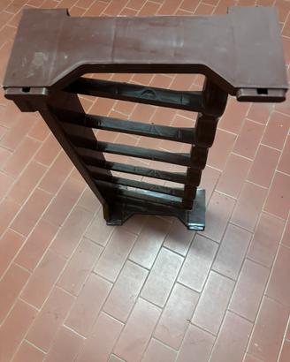 Cantinette porta bottiglie in PVC marrone