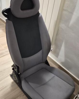 Sedile Smart Fortwo (Serie 451) - Grigio/Nero