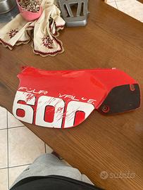 Fiancata sinistra Gilera  Rc 600 rossa originale