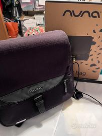 Borsa passeggino  Nuna Nera con telo cambio