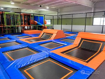 Trampoline Park, Saltarelli e Trampolini Elastici