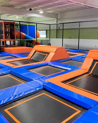 Trampoline Park, Saltarelli e Trampolini Elastici