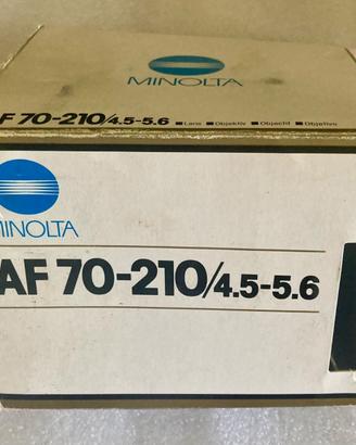 Minolta 70-210mm f/4.5-5.6 AF Zoom Lens