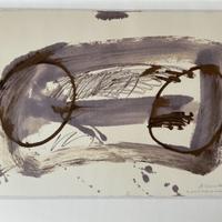 Antoni Tapies litografia con dedica