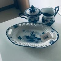 Servizio blu porcellana olandese