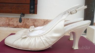 Scarpe da sposa Sophie Sposa color perla misura 39