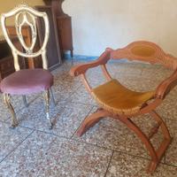 SEDIE DA ARREDO (VINTAGE)