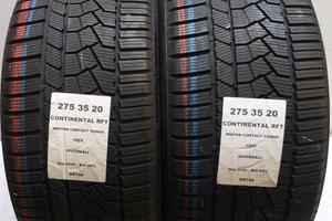 2 GOMME 275 35 20 CONTINENTAL RFT BR784