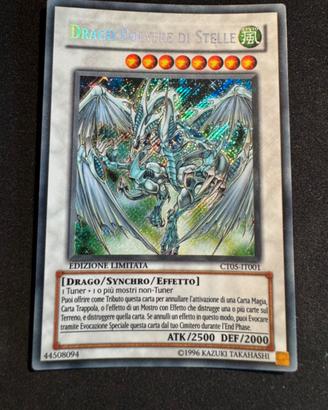 Drago Polvere di Stelle Secret Rare edizione limit