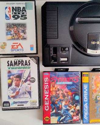 SEGA Mega Drive + Streets of Rage 2 +Story of Thor