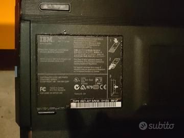 Portatile ibm think pad 2621