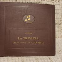 Raccolta dischi 78 giri "La Traviata" Columbia '46