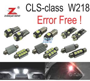 KIT 22 LAMPADE LED INTERNE MERCEDES CLS C218 W218 