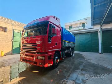 Iveco EuroStar 430 ribaltabile tril. TARGA GIALLA